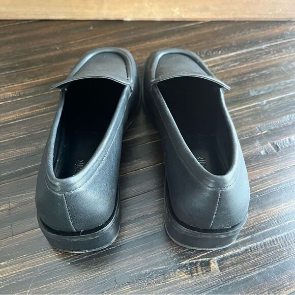 OPEN EDIT Blayke Loafer In Black Faux Leather Size 6.5 NEW - Picture 11 of 16